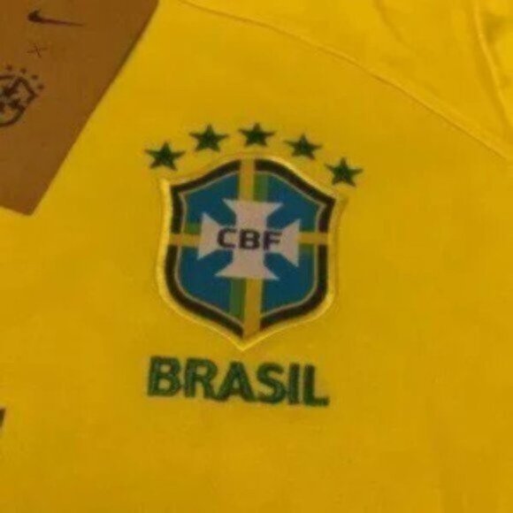 NEW Brazil Neymar Jr #10 HOME KIDS Soccer Jersey KIT - Picture 4 of 5